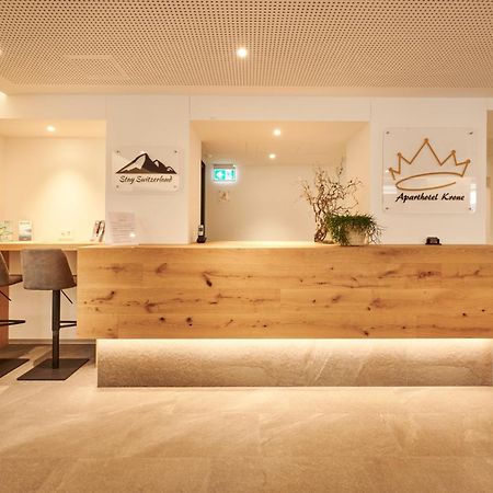 Aparthotel Krone - Self Check-In Unterseen Kültér fotó
